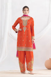 Premium Chinon Fabric Suit LXST0069